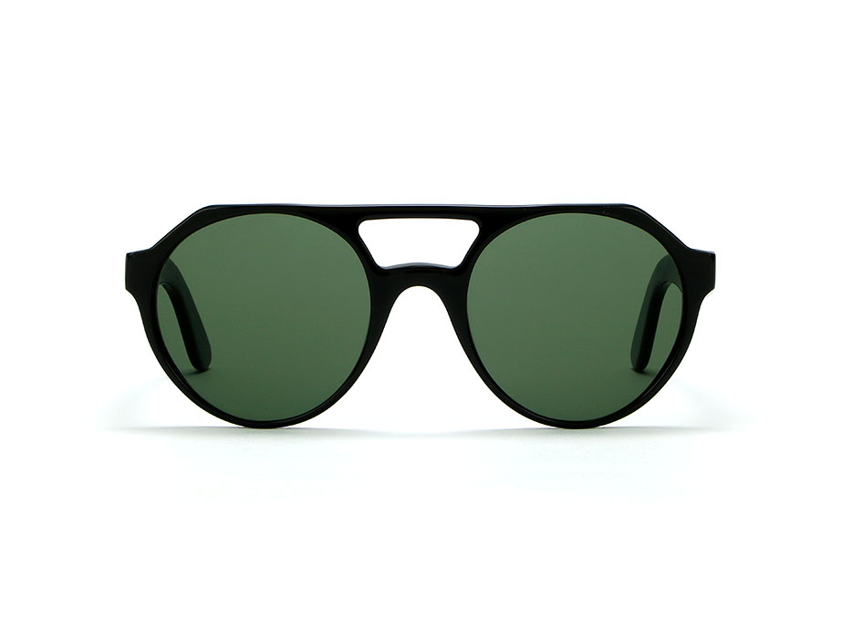 Cape Town Black 01 // Green G15 L.G.R Eyewear